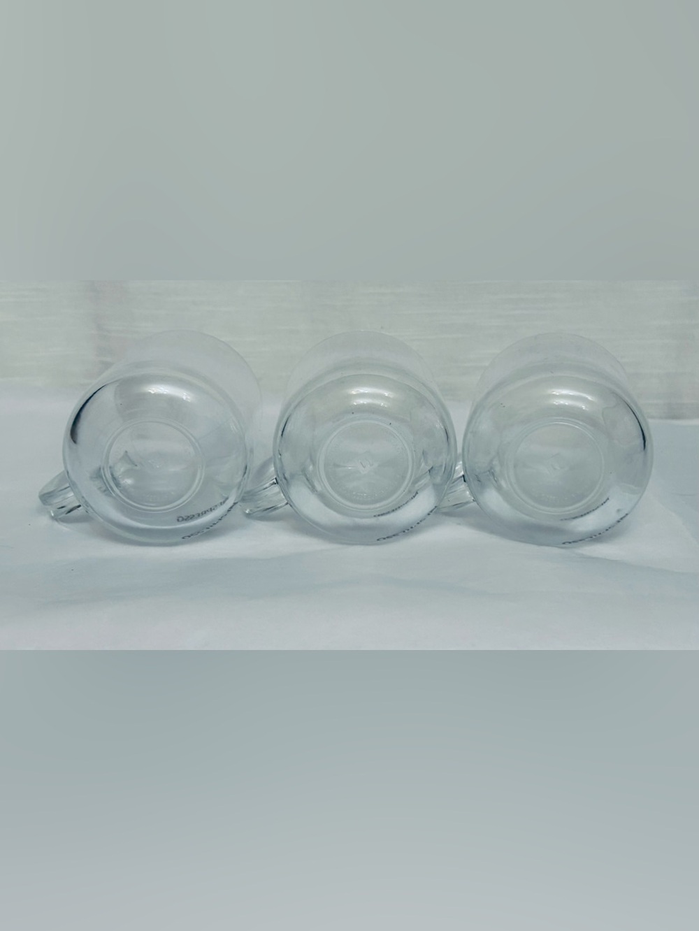 Nespresso Virtuo Clear Glass Mugs by Konstantin Grcic with Black Logo (Set of 3) - Picture 5 of 6